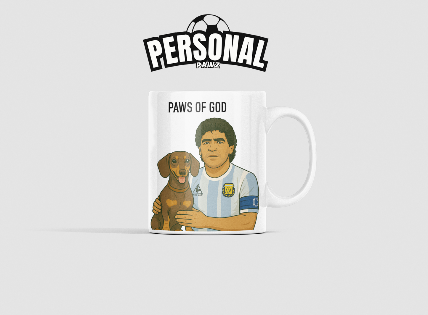 Personalised Legends Dog/Cat Mug
